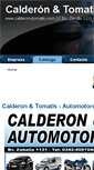 Mobile Screenshot of calderonytomatis.com